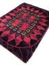 zuri pink and purple wool hand knotted Rug - FoldShot