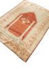 gulmarg red and orange silk hand knotted Rug - FoldShot gulmarg red and orange silk hand knotted Rug - FoldShot