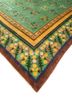 aalam green wool hand knotted Rug - FoldShot