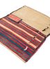 aalam red and orange wool hand knotted Rug - FoldShot