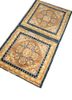 pechino beige and brown wool hand knotted Rug - FoldShot pechino beige and brown wool hand knotted Rug - FoldShot