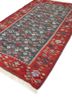nayaab blue wool flat weaves Rug - FoldShot nayaab blue wool flat weaves Rug - FoldShot