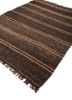 nayaab beige and brown jute and hemp flat weaves Rug - FoldShot nayaab beige and brown jute and hemp flat weaves Rug - FoldShot