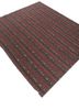 nayaab pink and purple wool flat weaves Rug - FoldShot