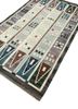 nayaab blue wool flat weaves Rug - FoldShot