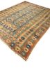 nayaab blue wool flat weaves Rug - FoldShot