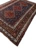 aalam blue wool hand knotted Rug - FoldShot aalam blue wool hand knotted Rug - FoldShot