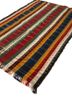 nayaab red and orange wool flat weaves Rug - FoldShot