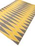 nayaab gold wool flat weaves Rug - FoldShot nayaab gold wool flat weaves Rug - FoldShot