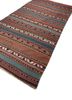 nayaab red and orange wool flat weaves Rug - FoldShot nayaab red and orange wool flat weaves Rug - FoldShot