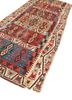 nayaab red and orange wool flat weaves Rug - FoldShot nayaab red and orange wool flat weaves Rug - FoldShot
