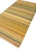 nayaab gold wool flat weaves Rug - FoldShot
