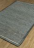 abrash grey and black jute and hemp flat weaves Rug - FoldShot