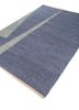 daaira blue jute and hemp flat weaves Rug - FoldShot