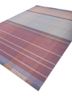checkers pink and purple wool flat weaves Rug - FoldShot checkers pink and purple wool flat weaves Rug - FoldShot