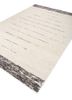 abrash ivory wool flat weaves Rug - FoldShot abrash ivory wool flat weaves Rug - FoldShot