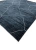 indusbar grey and black viscose hand loom Rug - FoldShot indusbar grey and black viscose hand loom Rug - FoldShot