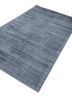 basis blue viscose hand loom Rug - FoldShot basis blue viscose hand loom Rug - FoldShot