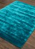 basis blue viscose hand loom Rug - FoldShot basis blue viscose hand loom Rug - FoldShot