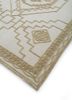 saga beige and brown wool hand loom Rug - FoldShot saga beige and brown wool hand loom Rug - FoldShot