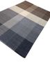 tesoro beige and brown wool hand loom Rug - FoldShot tesoro beige and brown wool hand loom Rug - FoldShot