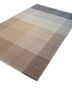 tesoro beige and brown wool hand loom Rug - FoldShot tesoro beige and brown wool hand loom Rug - FoldShot