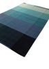 tesoro blue wool hand loom Rug - FoldShot