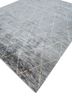 hula grey and black jute and hemp hand knotted Rug - FoldShot