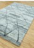 zuri blue polyester hand knotted Rug - FoldShot zuri blue polyester hand knotted Rug - FoldShot