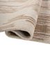 aprezo beige and brown polyester hand knotted Rug - FoldShot