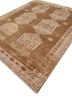 thyme red and orange wool hand knotted Rug - FoldShot thyme red and orange wool hand knotted Rug - FoldShot