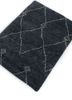 zuri grey and black wool hand knotted Rug - FoldShot zuri grey and black wool hand knotted Rug - FoldShot