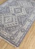 savana grey and black wool hand knotted Rug - FoldShot savana grey and black wool hand knotted Rug - FoldShot
