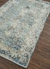 erbe blue wool hand knotted Rug - FoldShot erbe blue wool hand knotted Rug - FoldShot