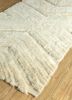 zuri beige and brown mohair wool hand knotted Rug - FoldShot zuri beige and brown mohair wool hand knotted Rug - FoldShot