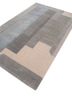 caliedo blue wool hand tufted Rug - FoldShot