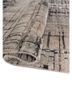 provenance grey and black wool and bamboo silk hand knotted Rug - FoldShot