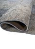 aprezo blue wool hand knotted Rug - FoldShot aprezo blue wool hand knotted Rug - FoldShot