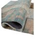 provenance blue wool hand knotted Rug - FoldShot provenance blue wool hand knotted Rug - FoldShot
