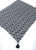 bespoke sile grey and black polyester hand loom Home Textile - FoldShot bespoke sile grey and black polyester hand loom Home Textile - FoldShot