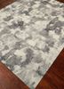 free verse by kavi grey and black wool and silk hand knotted Rug - FoldShot free verse by kavi grey and black wool and silk hand knotted Rug - FoldShot