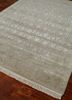 aurora grey and black wool and silk hand knotted Rug - FoldShot aurora grey and black wool and silk hand knotted Rug - FoldShot