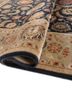 aurora blue wool and silk hand knotted Rug - FoldShot aurora blue wool and silk hand knotted Rug - FoldShot