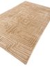 zuri beige and brown wool hand knotted Rug - FoldShot zuri beige and brown wool hand knotted Rug - FoldShot