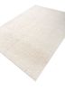 zuri ivory wool hand knotted Rug - FoldShot