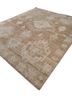 manifest beige and brown afghan wool hand knotted Rug - FoldShot manifest beige and brown afghan wool hand knotted Rug - FoldShot