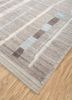 manifest beige and brown afghan wool hand knotted Rug - FoldShot manifest beige and brown afghan wool hand knotted Rug - FoldShot