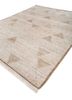 manifest ivory afghan wool hand knotted Rug - FoldShot