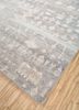 manifest grey and black afghan wool hand knotted Rug - FoldShot manifest grey and black afghan wool hand knotted Rug - FoldShot