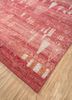 manifest red and orange wool hand knotted Rug - FoldShot manifest red and orange wool hand knotted Rug - FoldShot
